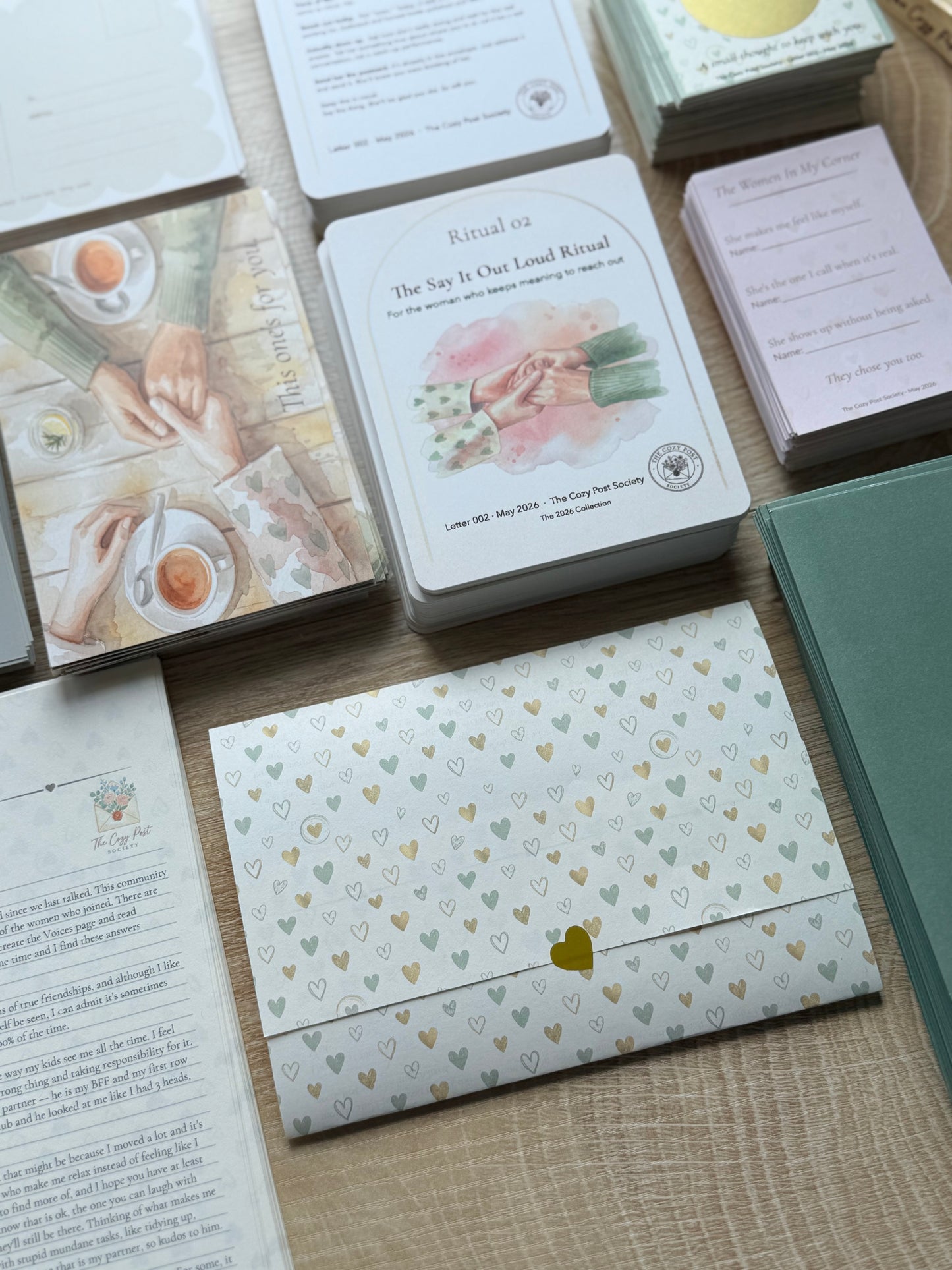 Monthly snail mail for Canadian women who need something real.