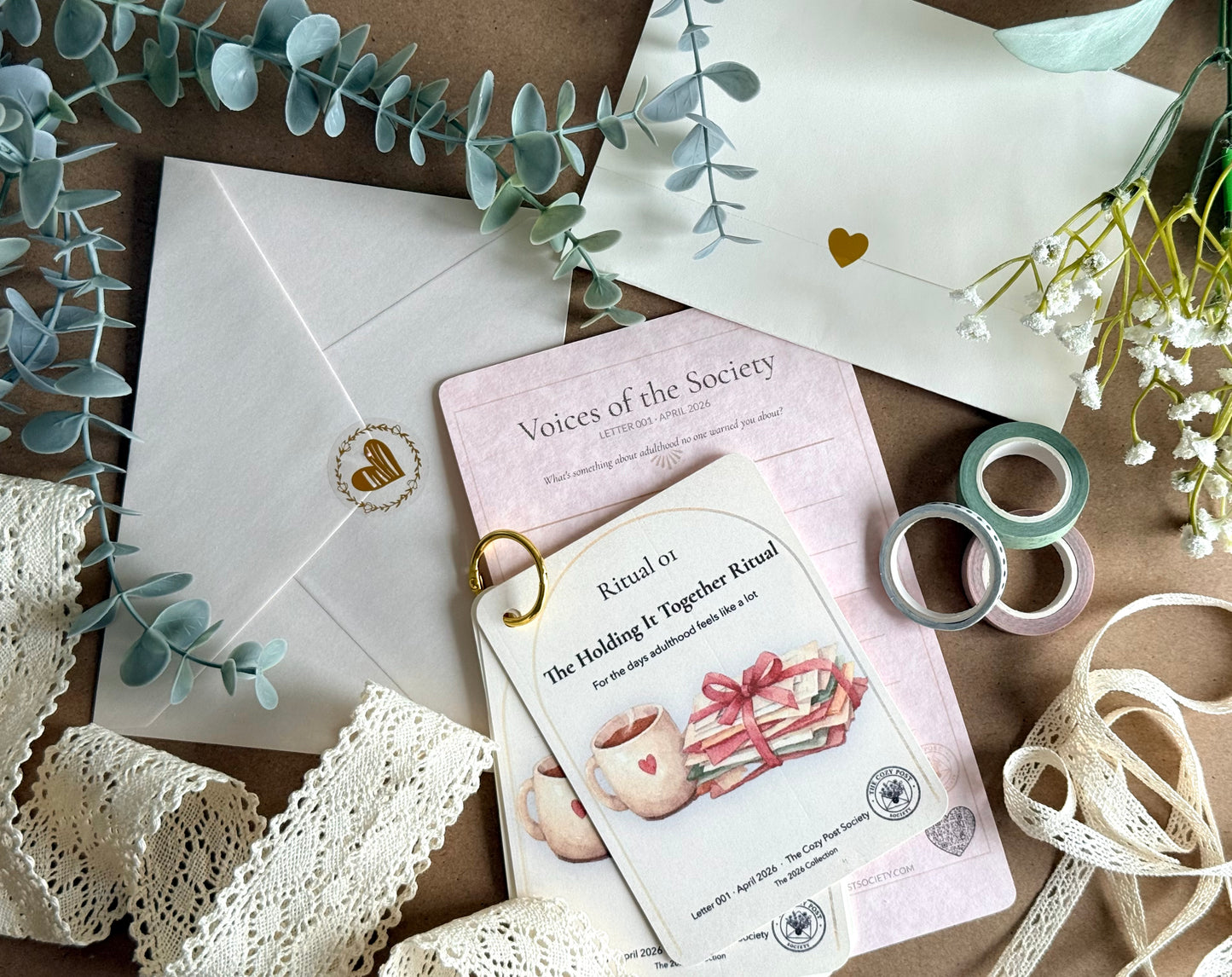 Monthly snail mail for Canadian women who need something real.